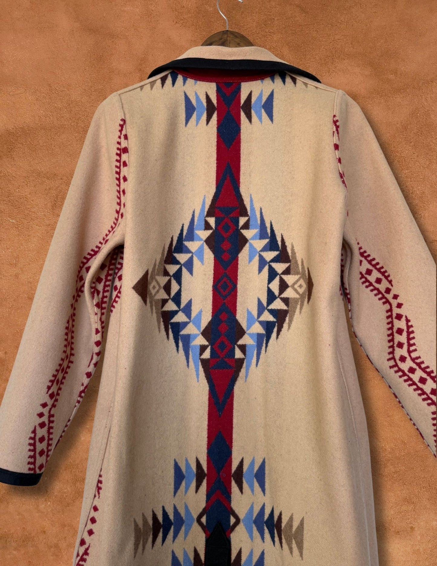 Vintage 80s Reversible Blanket Jacket
