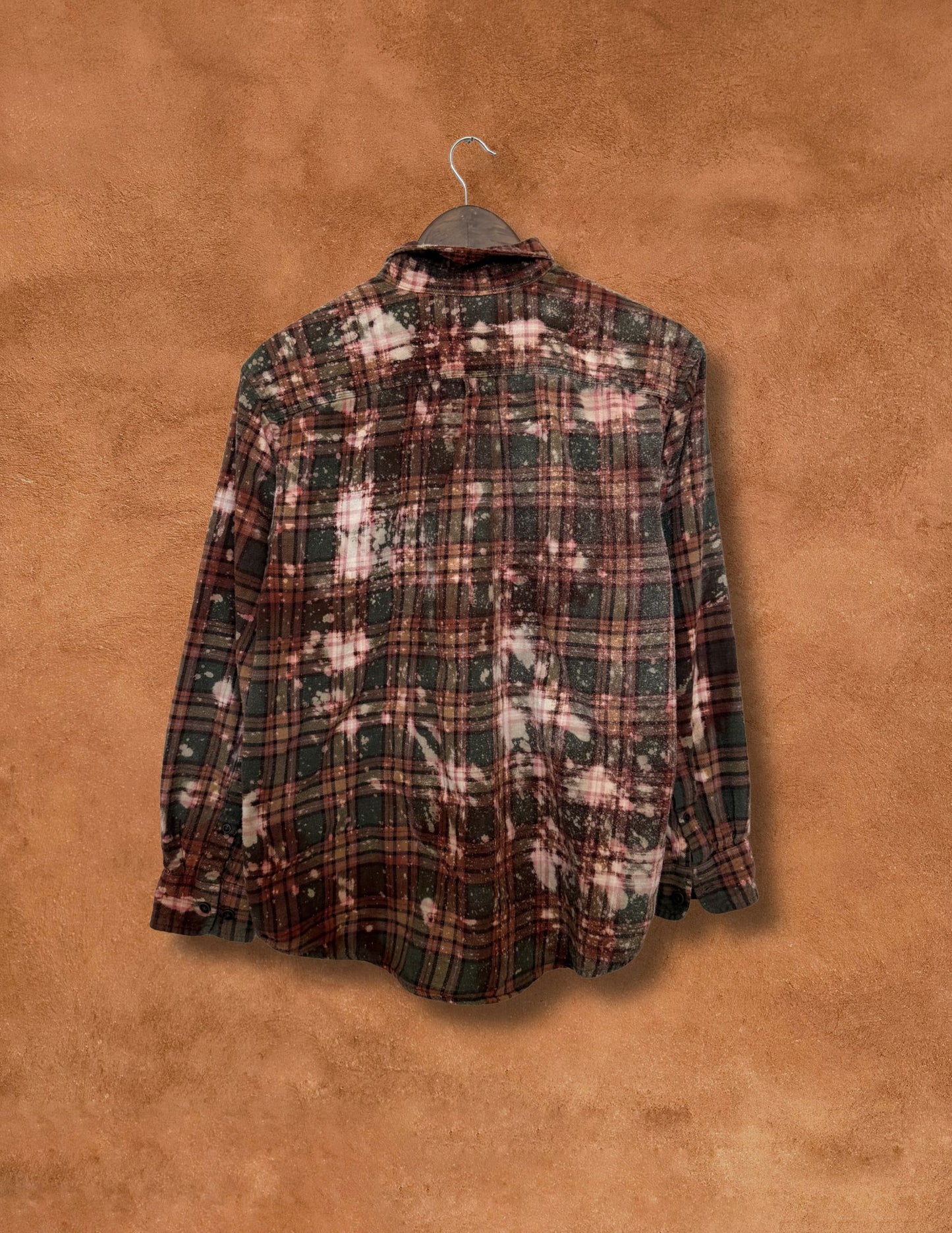 Upcycled Vintage Plaid Flannel Shirt - 36 of 44 Land Back L