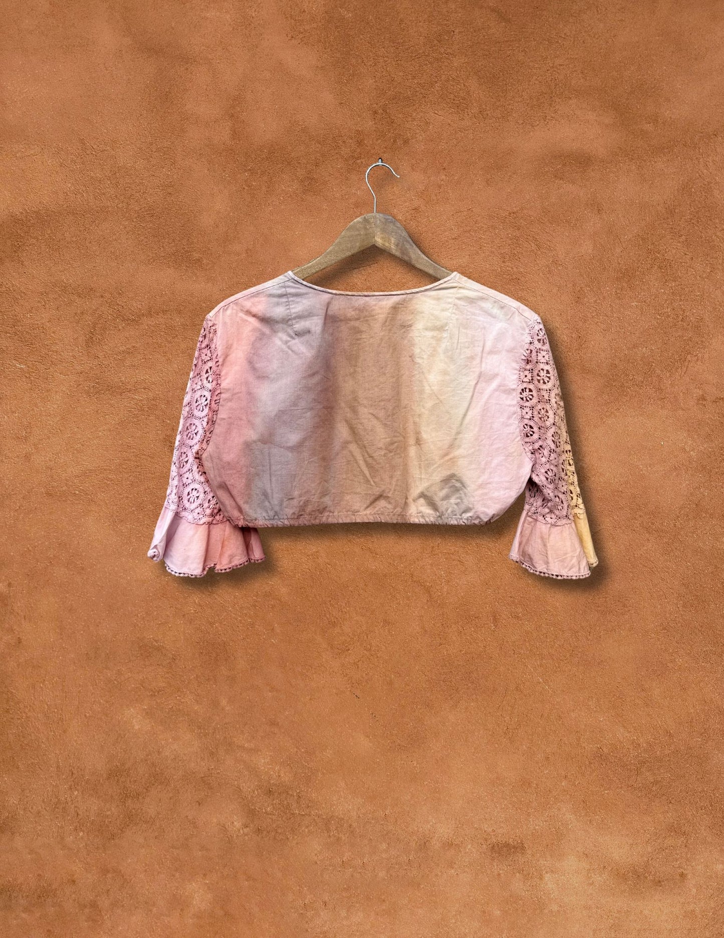 Upcycled Vintage Victorian Crop Top