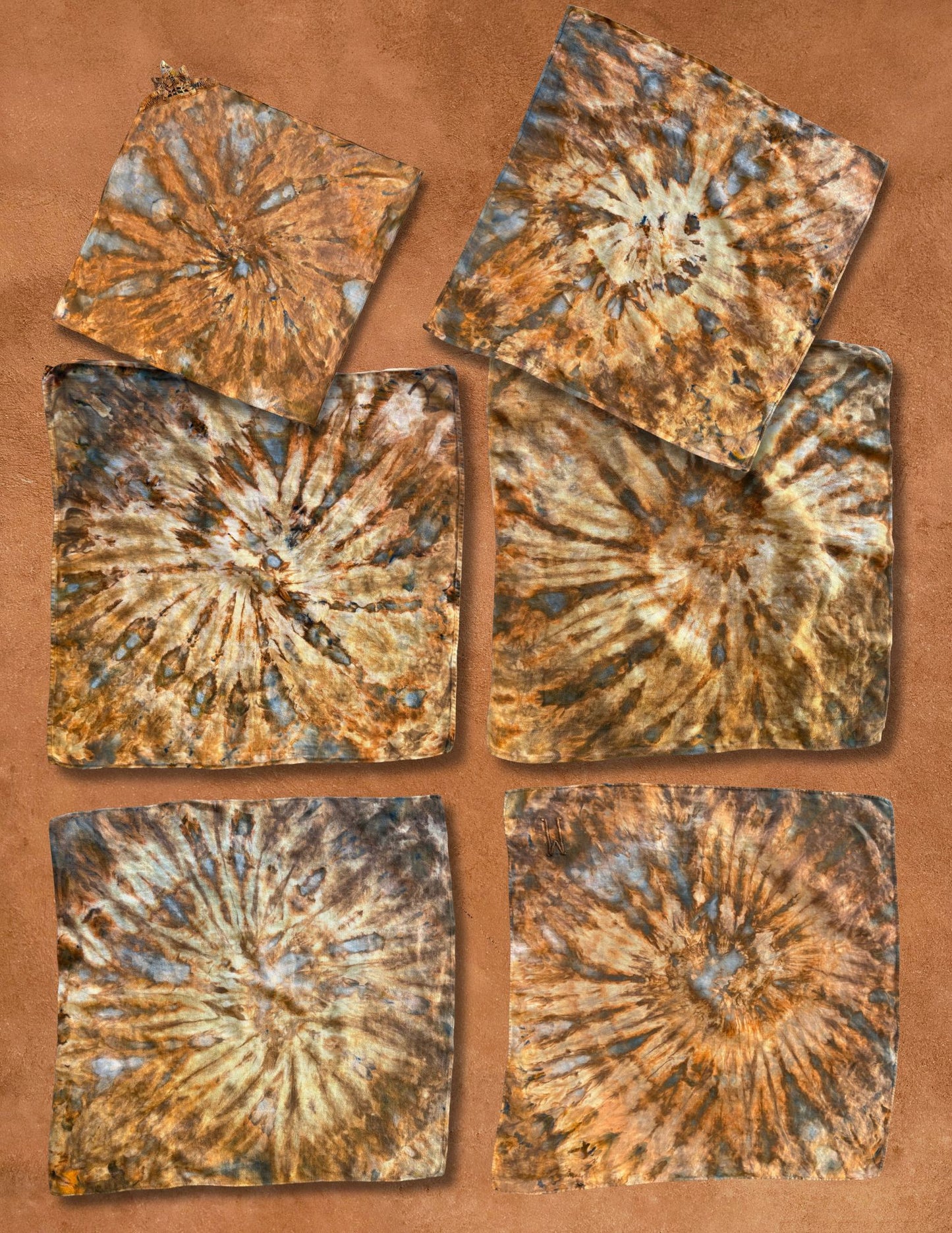 Hand-Dyed Limited Edition Vintage Cotton Set — Ochre