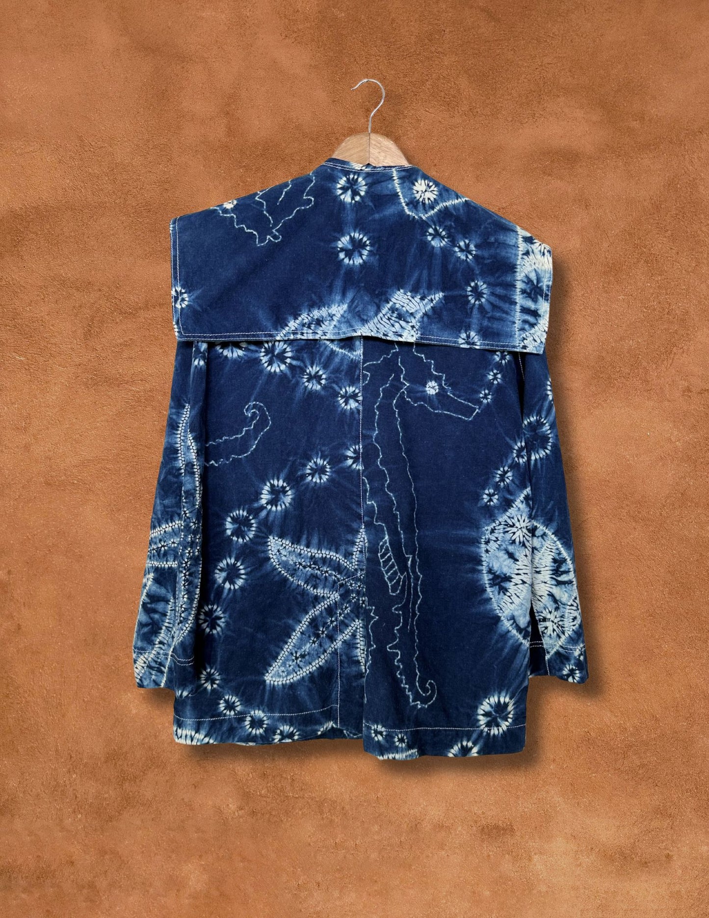 Vintage 80s Batik Jacket 46 x 31