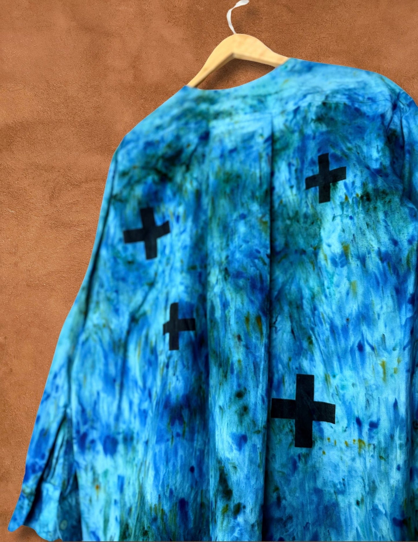 Upcycled Vintage Military Oversized Shirtdress