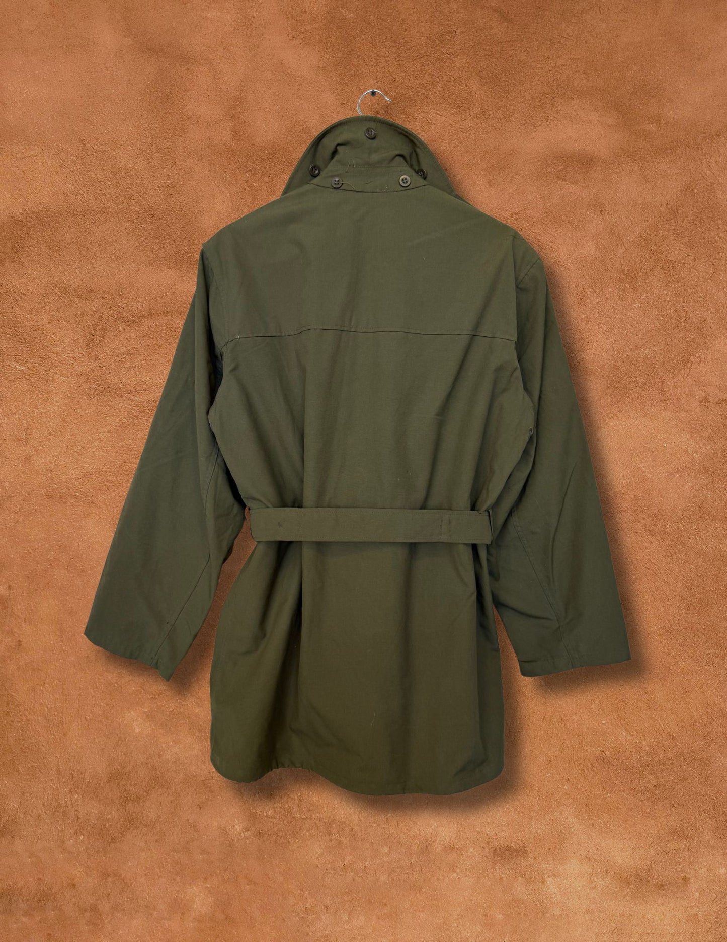 Upcycled Military Field Jacket — Midcentury Blanket Edition I