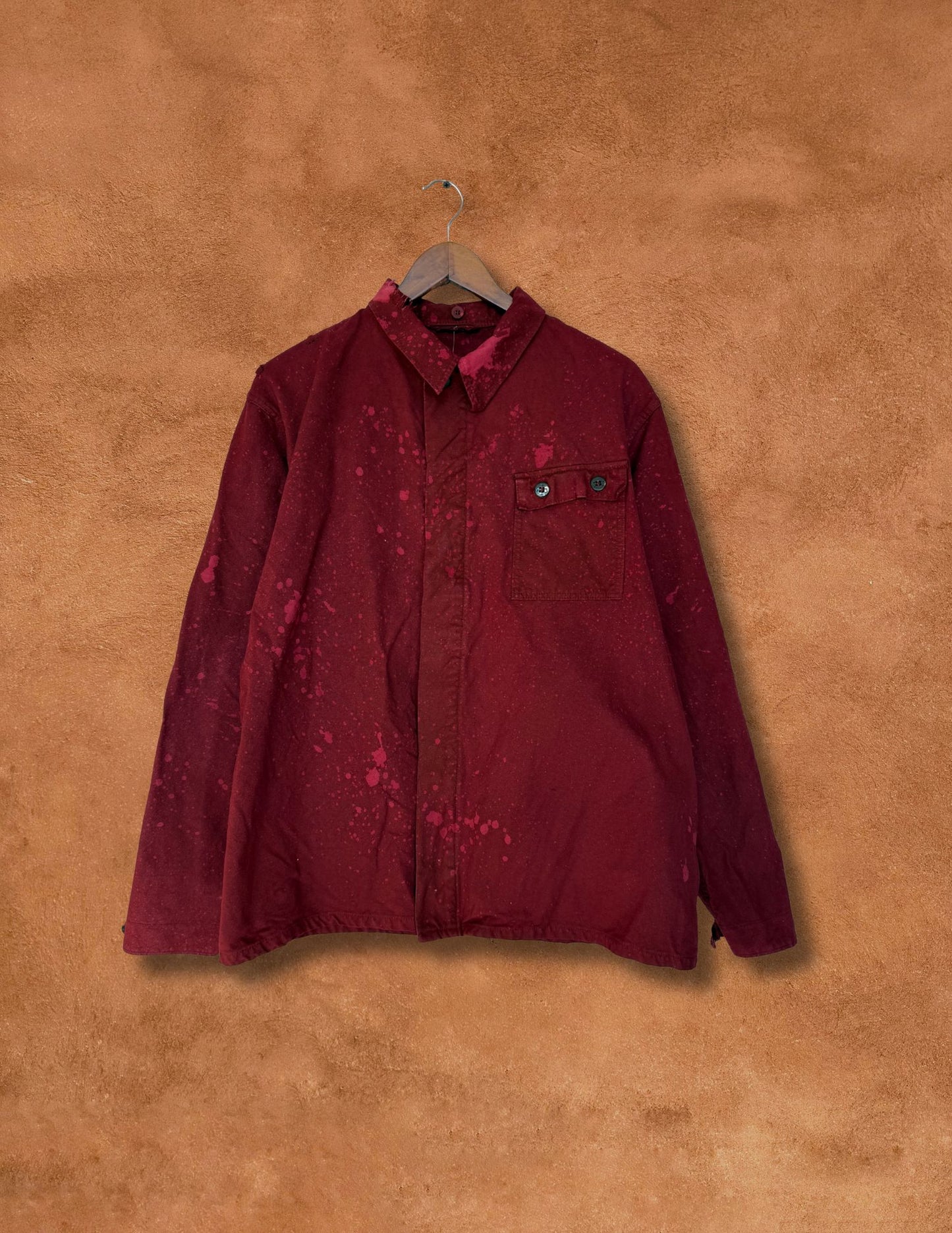 Upcycled Vintage MIlitary Field Shirt