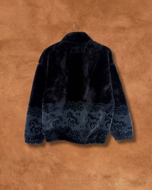 Vintage 80s Faux Fur Jacket
