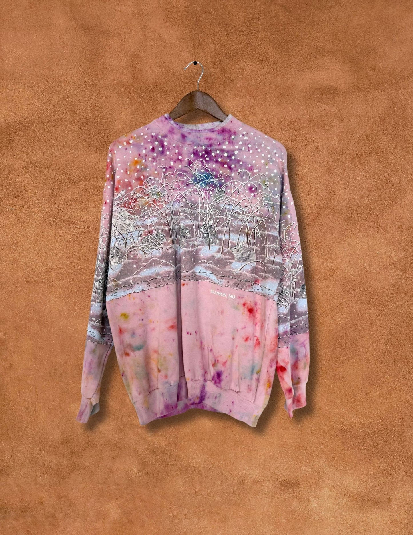 UPCYCLED VINTAGE 80S SNOWBUNNY SWEATSHIRT