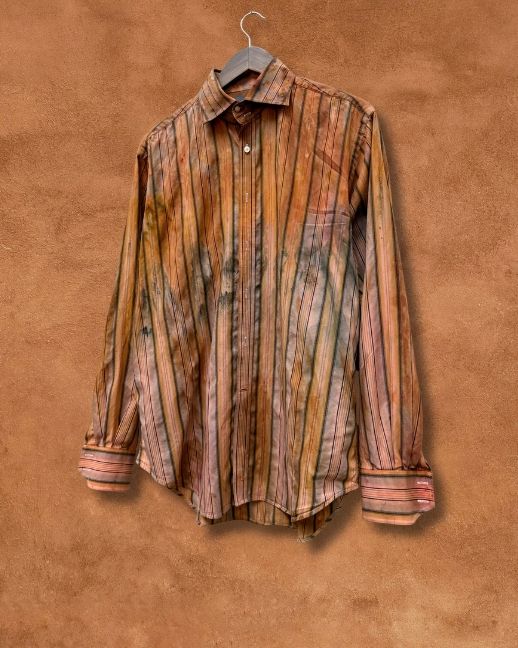 Upcycled Vintage Southwest Shirt 52 x 30 by Alexandra Barton