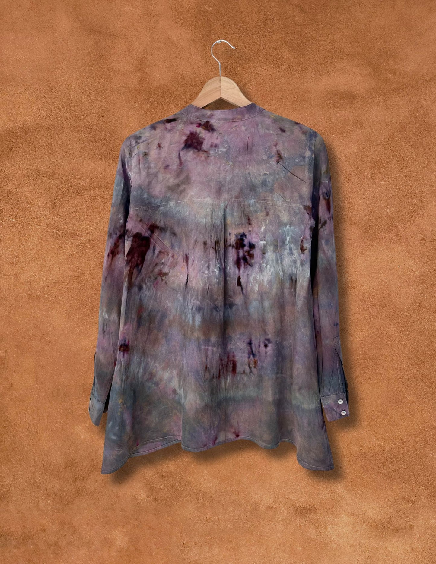 Upcycled Vintage Silk Shirt 38 x 30