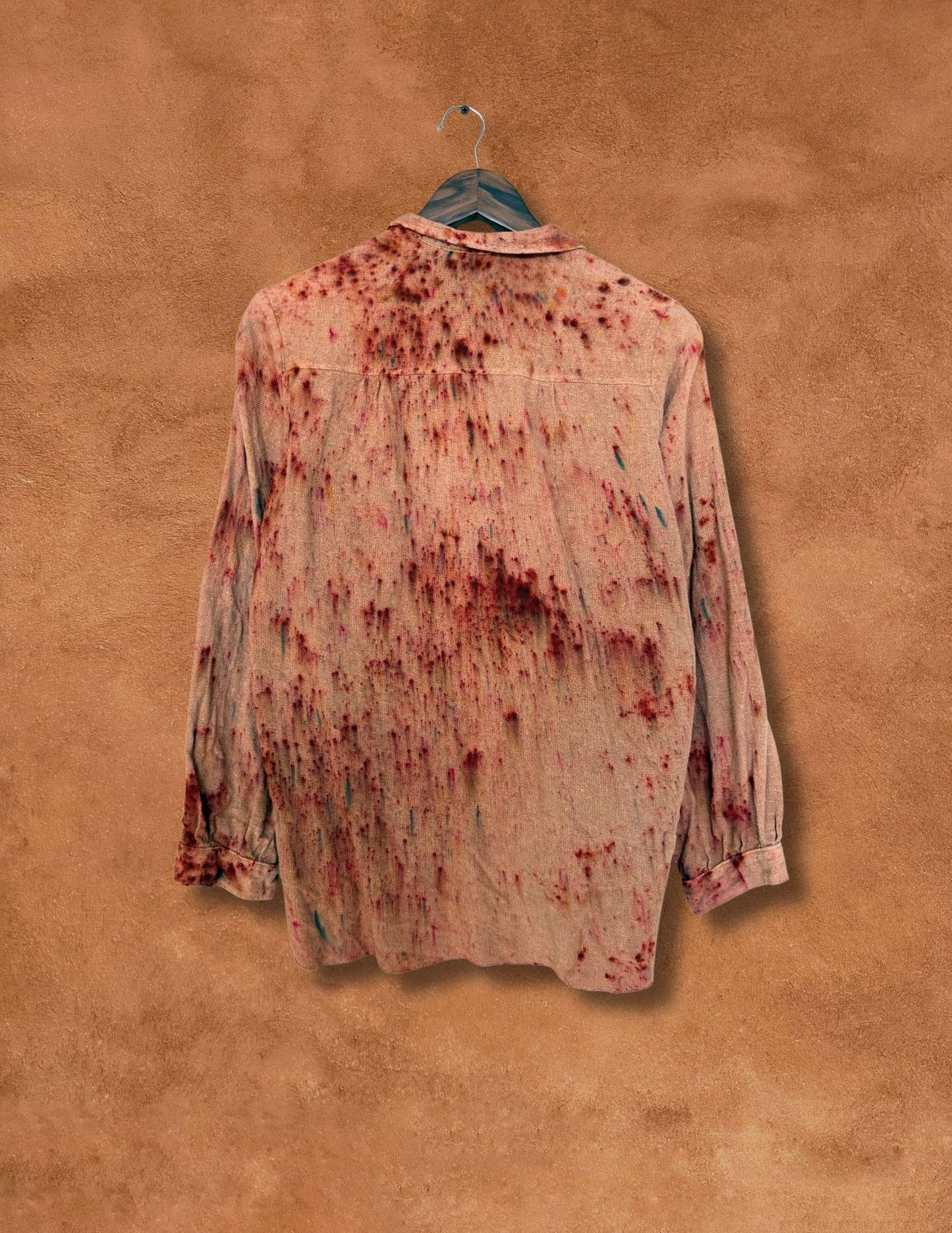 Upcycled Vintage Midcentury Textured Shirt