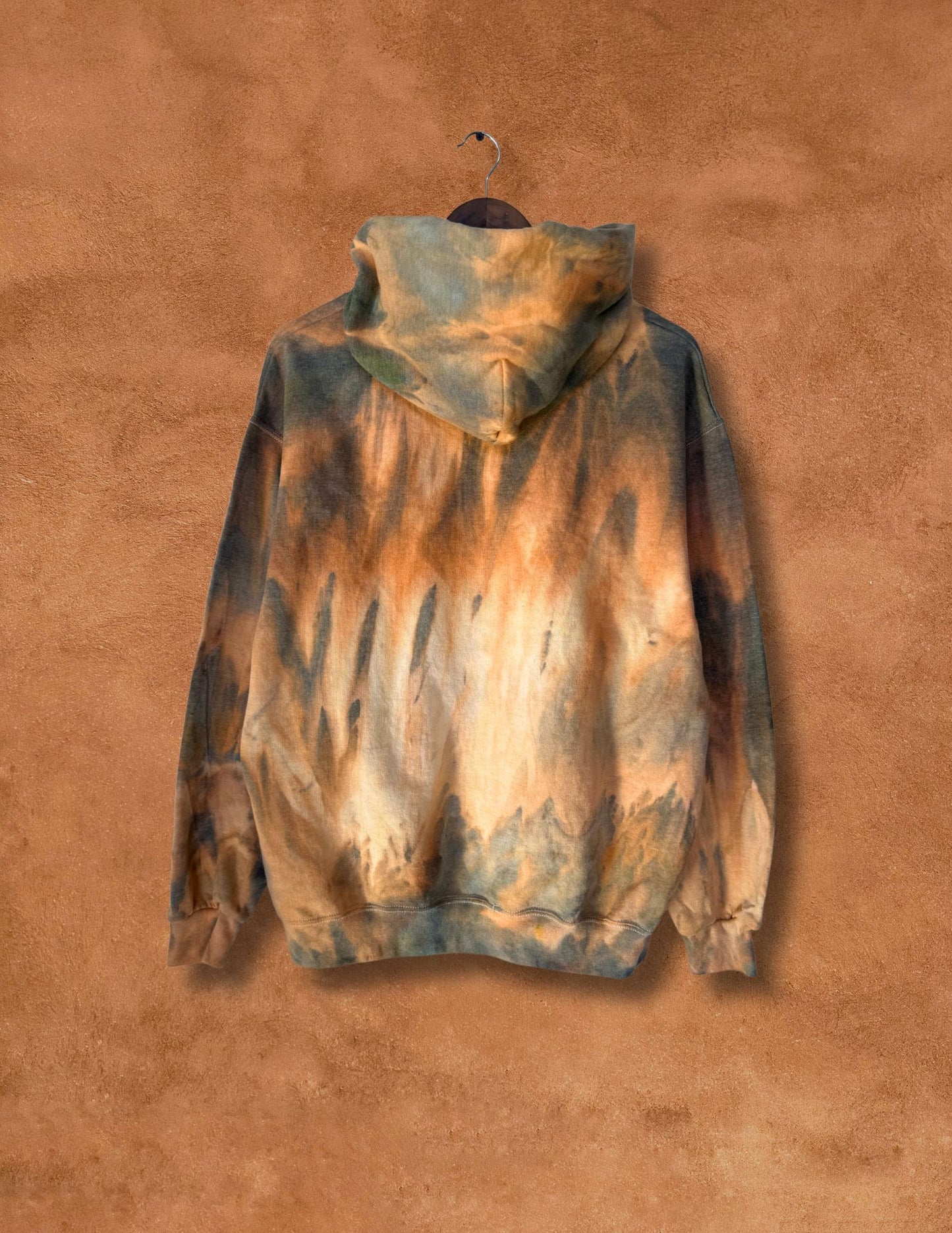 Limited Edition Snow Dyed Hoodie - Copper L