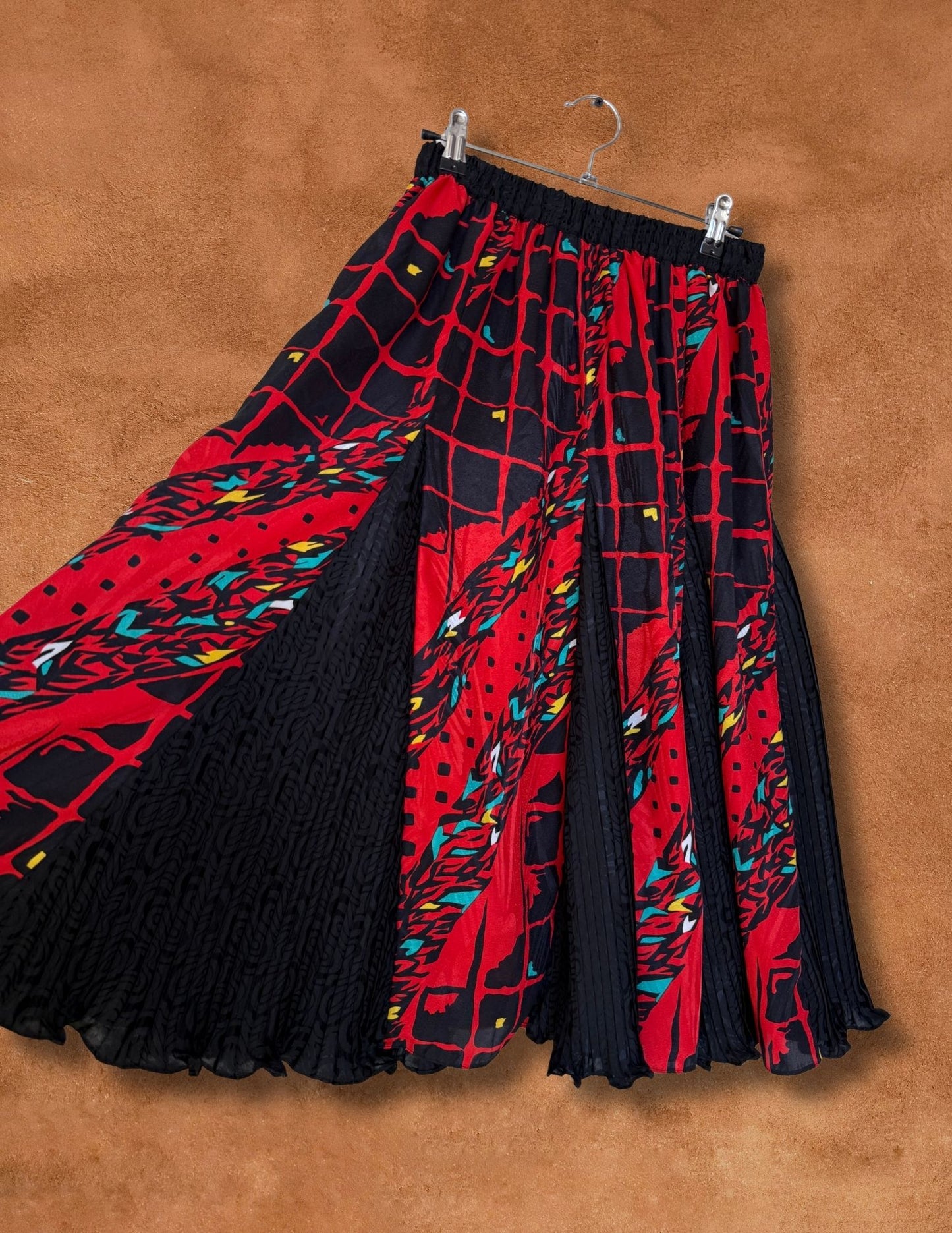 Vintage 80s Flared Skirt