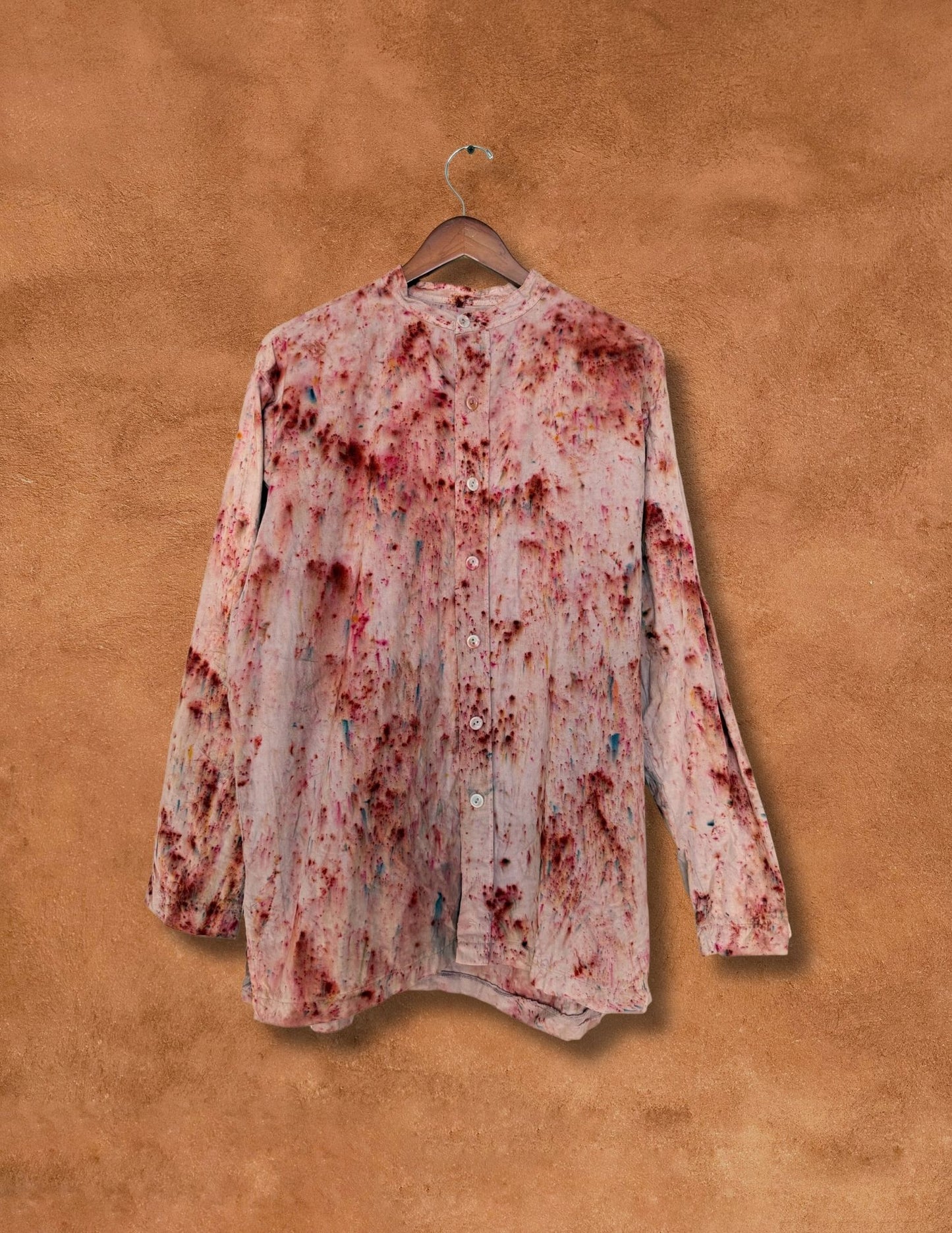 Upcycled Vintage Midcentury Textured Shirt