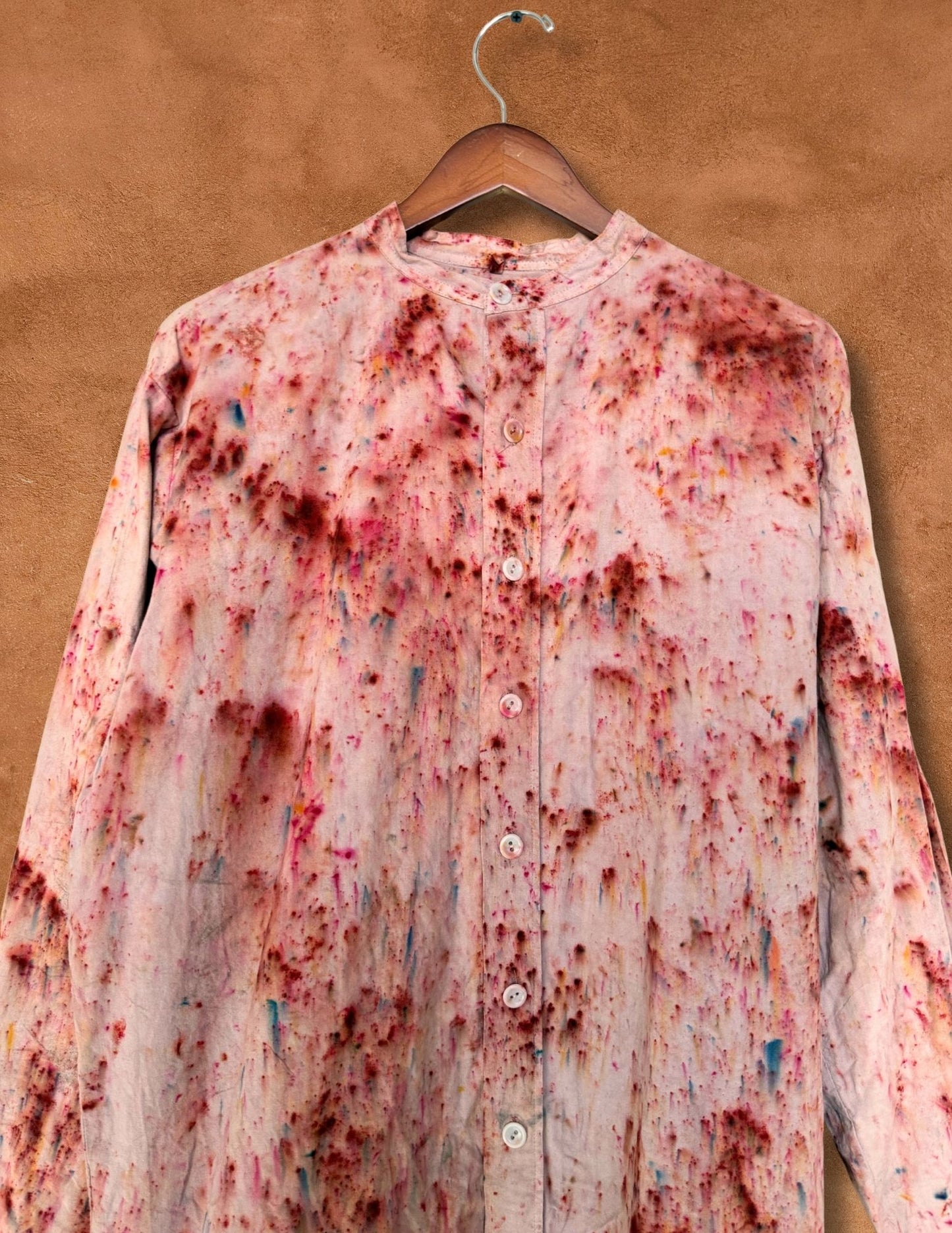 Upcycled Vintage Midcentury Textured Shirt
