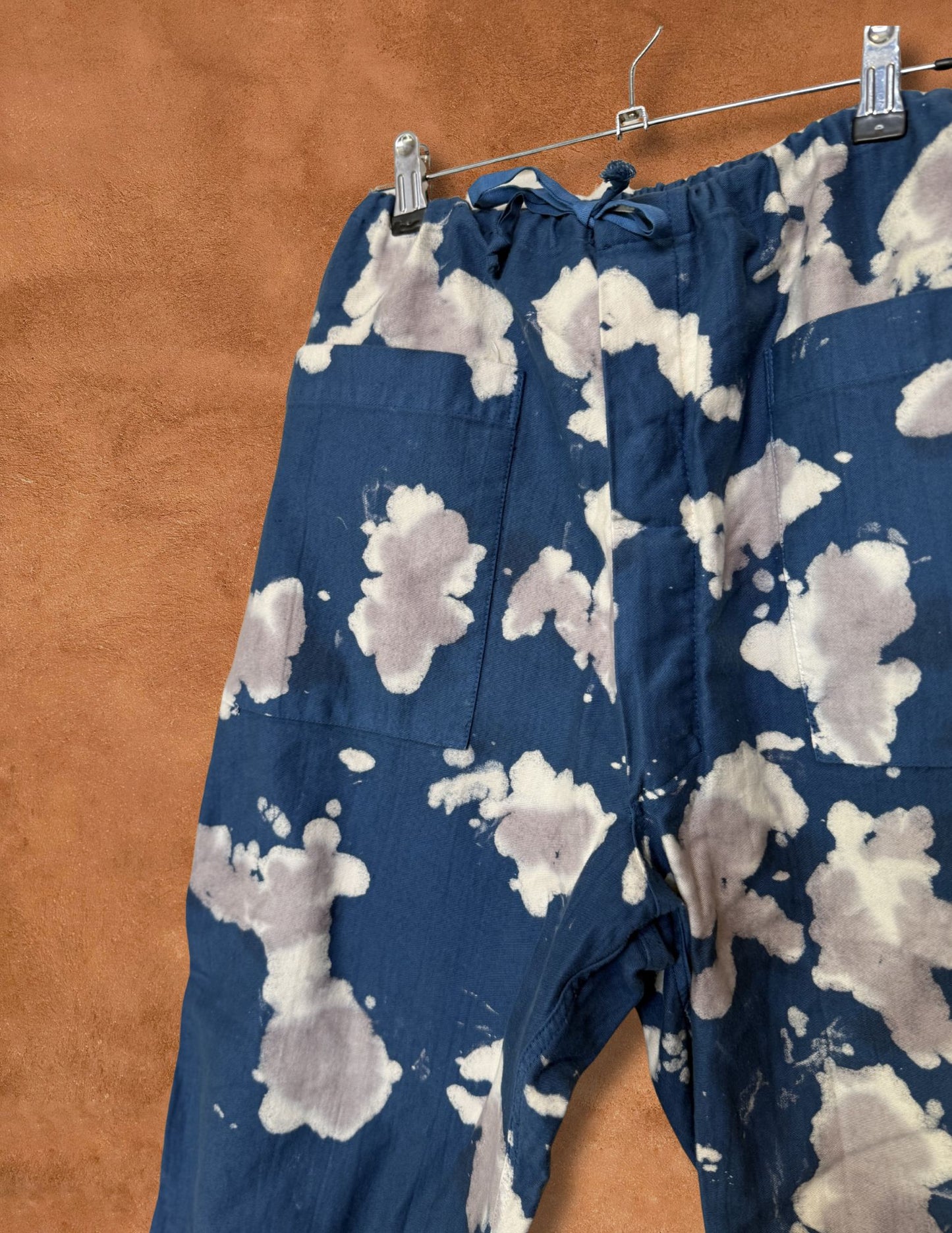 Upcycled Vintage Military Crop Pant -38 (adjustable) x 17 CLOUD