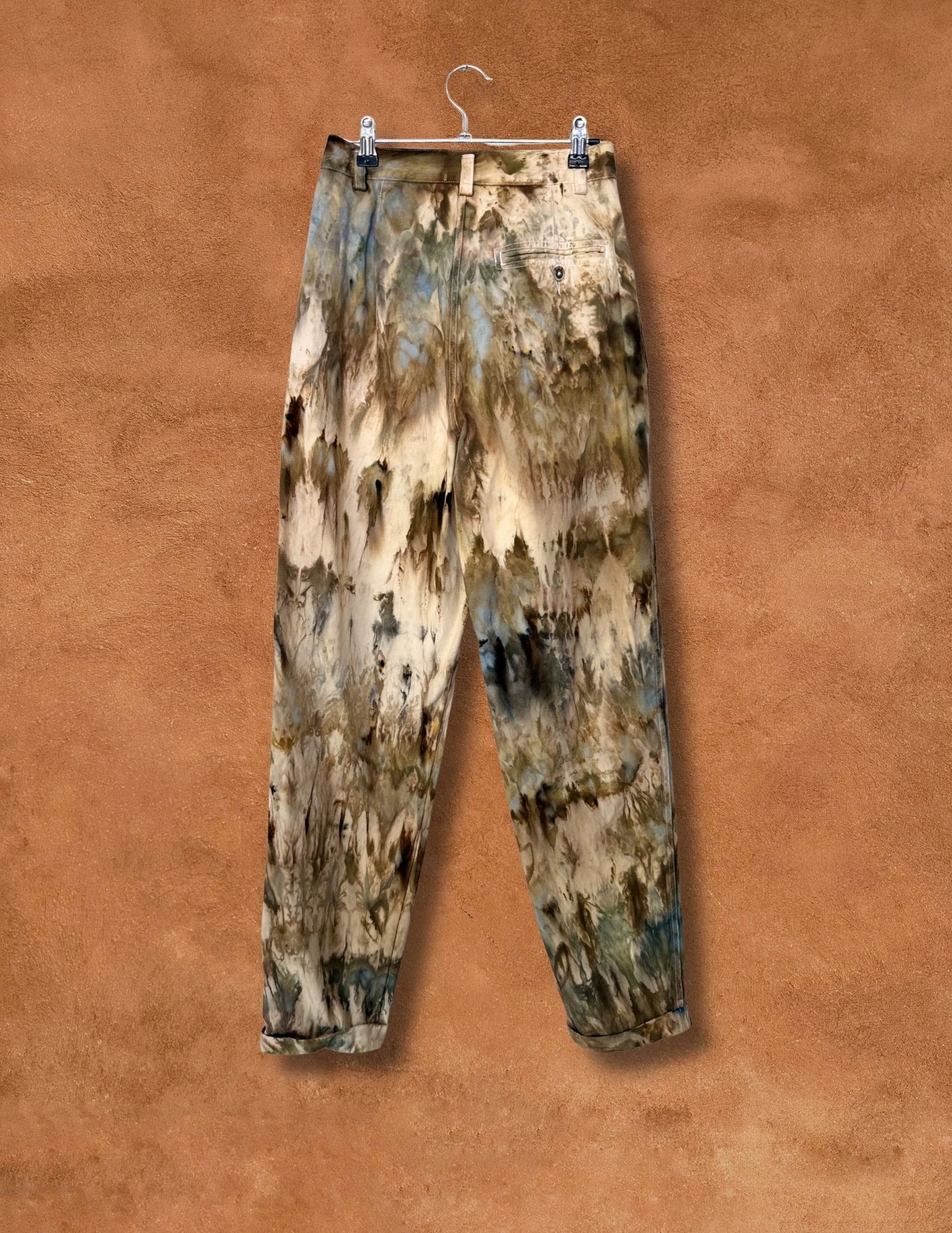 Upcycled Vintage 80s High Waisted Pant 26 x 29