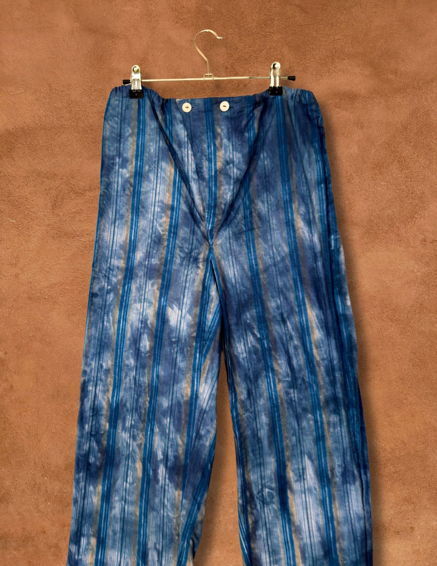 Upcycled Vintage Pajama Pant Indigo