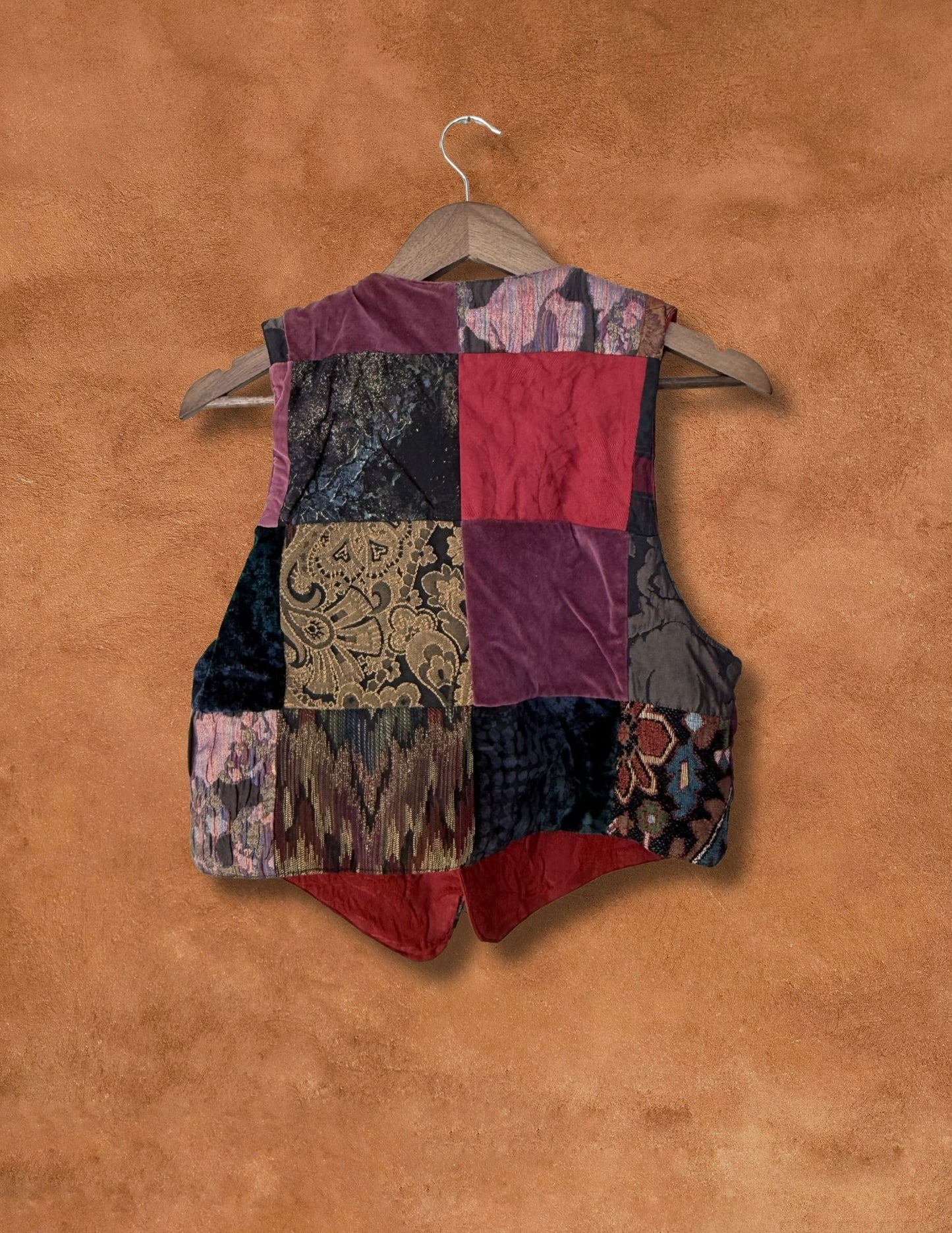 Vintage 70s Quilted Vest 36 x 21