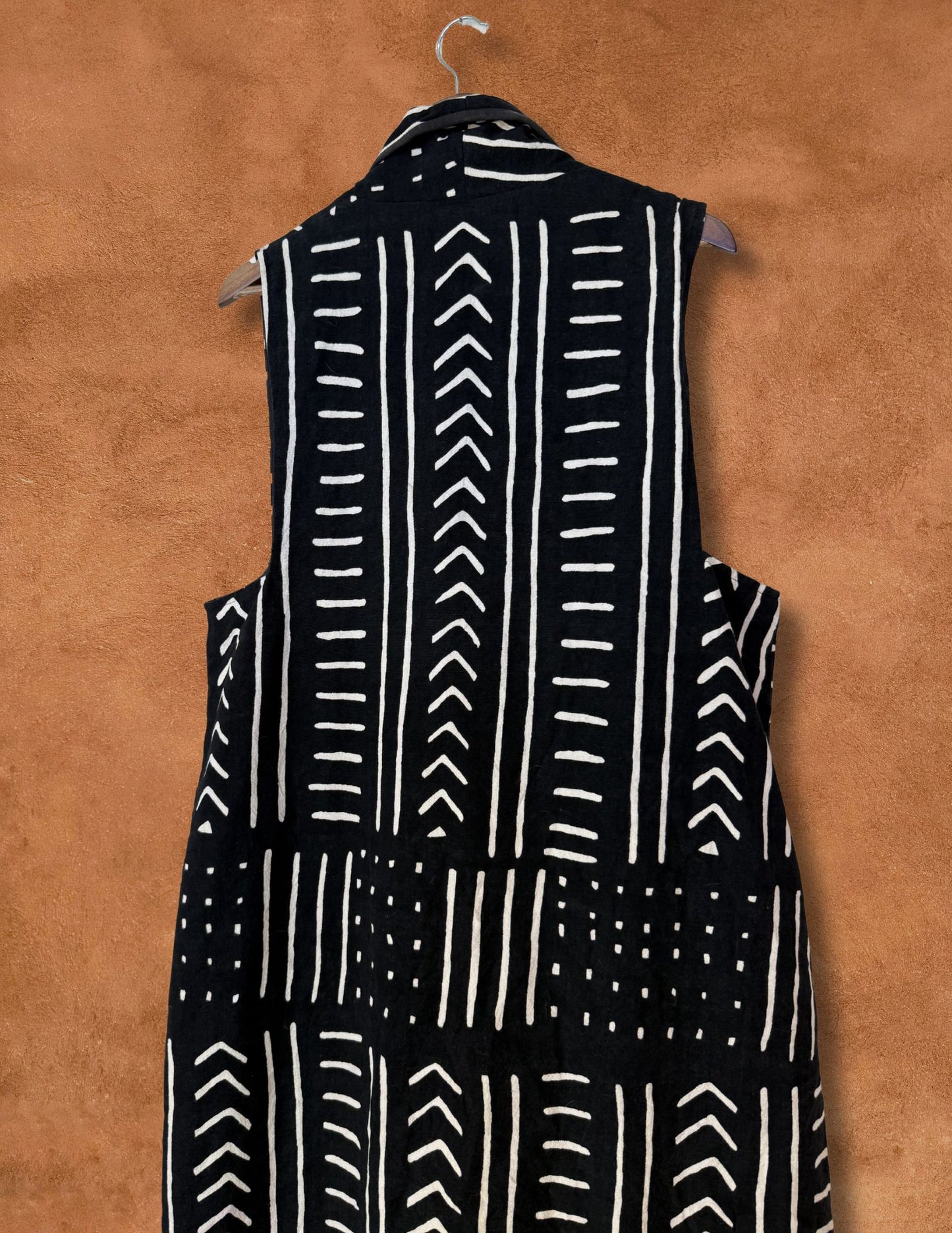 Vintage Geo Print Vest