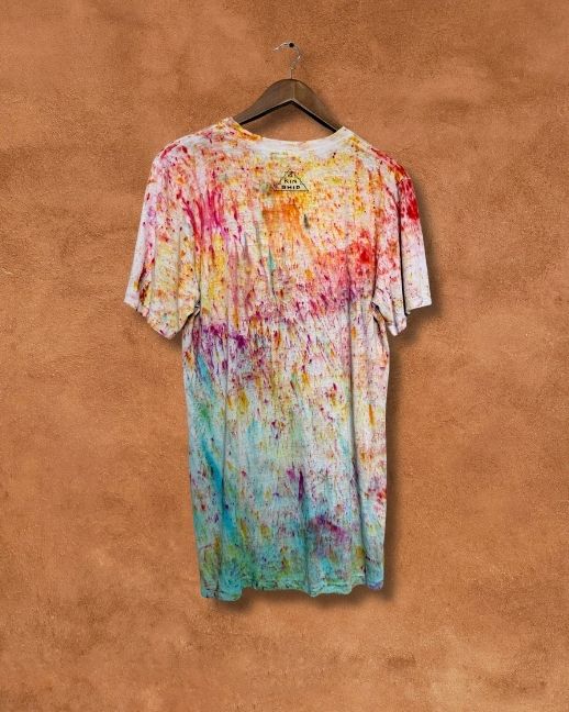 Limited Edition Hand Dyed WE BELONG HERE Tee - L