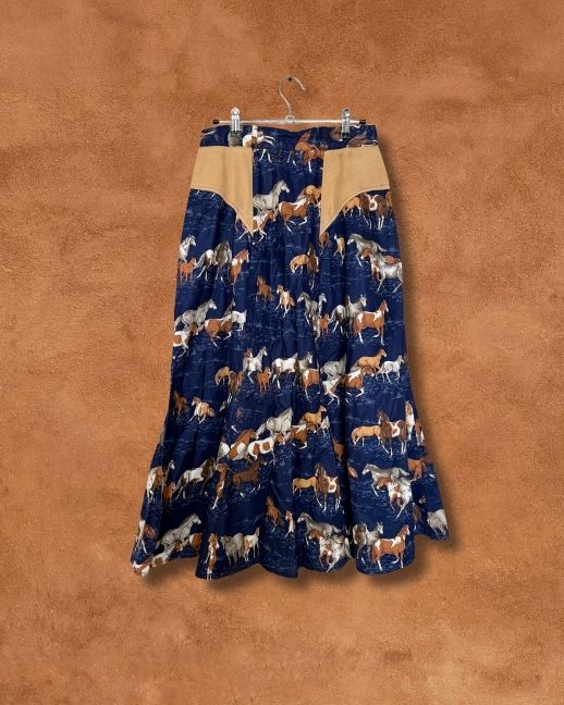 Vintage 80s Rodeo Skirt