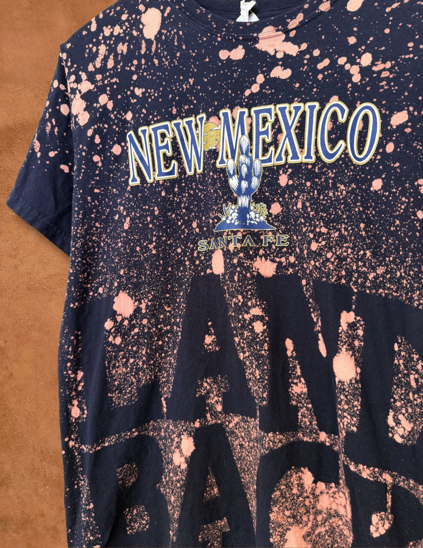 Upcycled Vintage Tee- Land Back 40 x 27