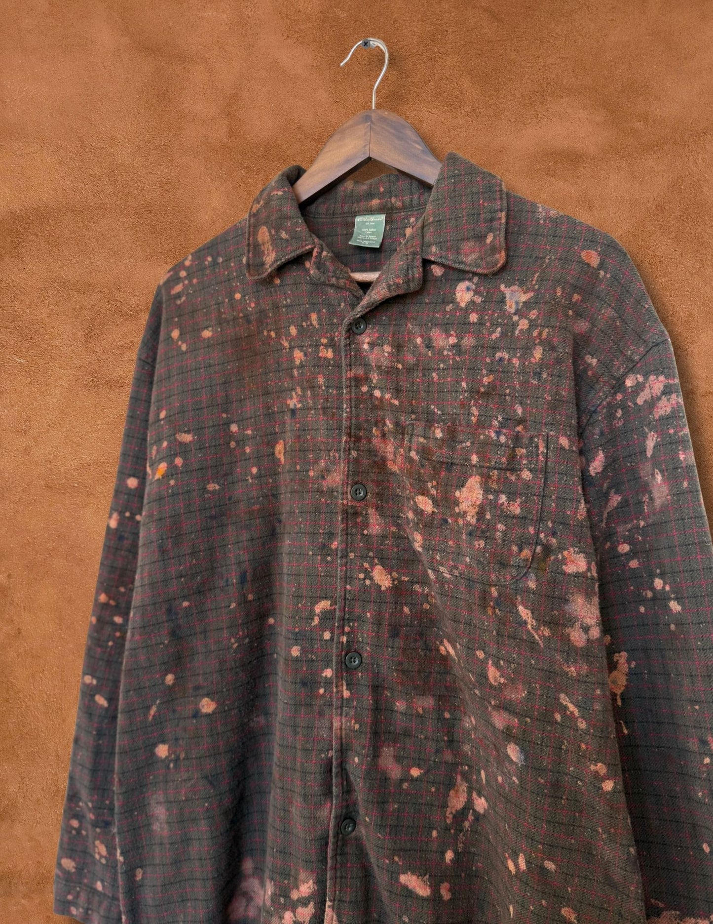 Upcycled Vintage Plaid Flannel Shirt - 14 of 44 Land Back