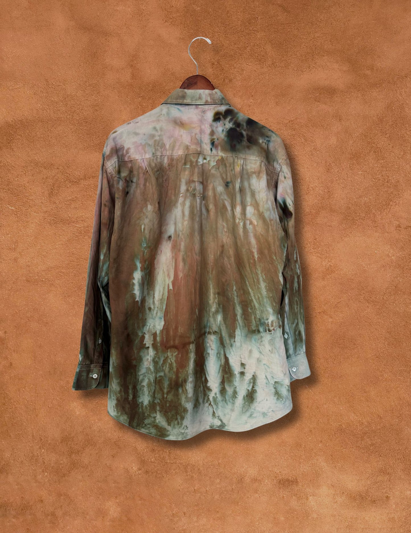 Upcycled Vintage Cotton Shirt 42 x 30