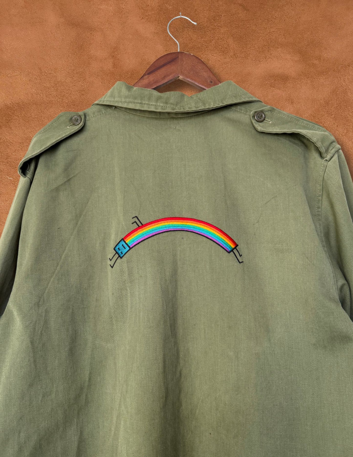 Upcycled Vintage Military Jacket