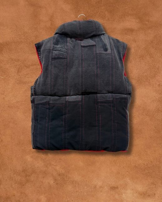 Upcycled Vintage Patchwork Puffer Jacket 44 X 23 Alex Vigil