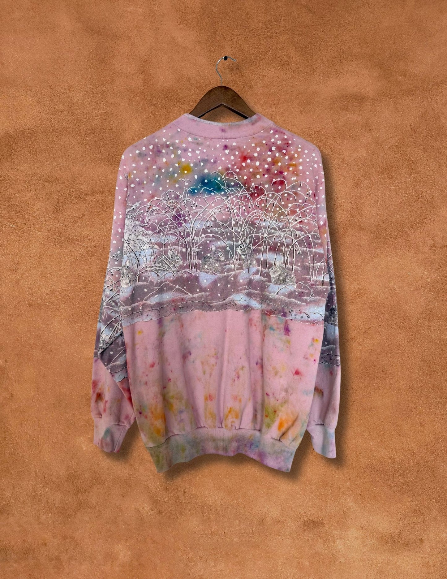 UPCYCLED VINTAGE 80S SNOWBUNNY SWEATSHIRT