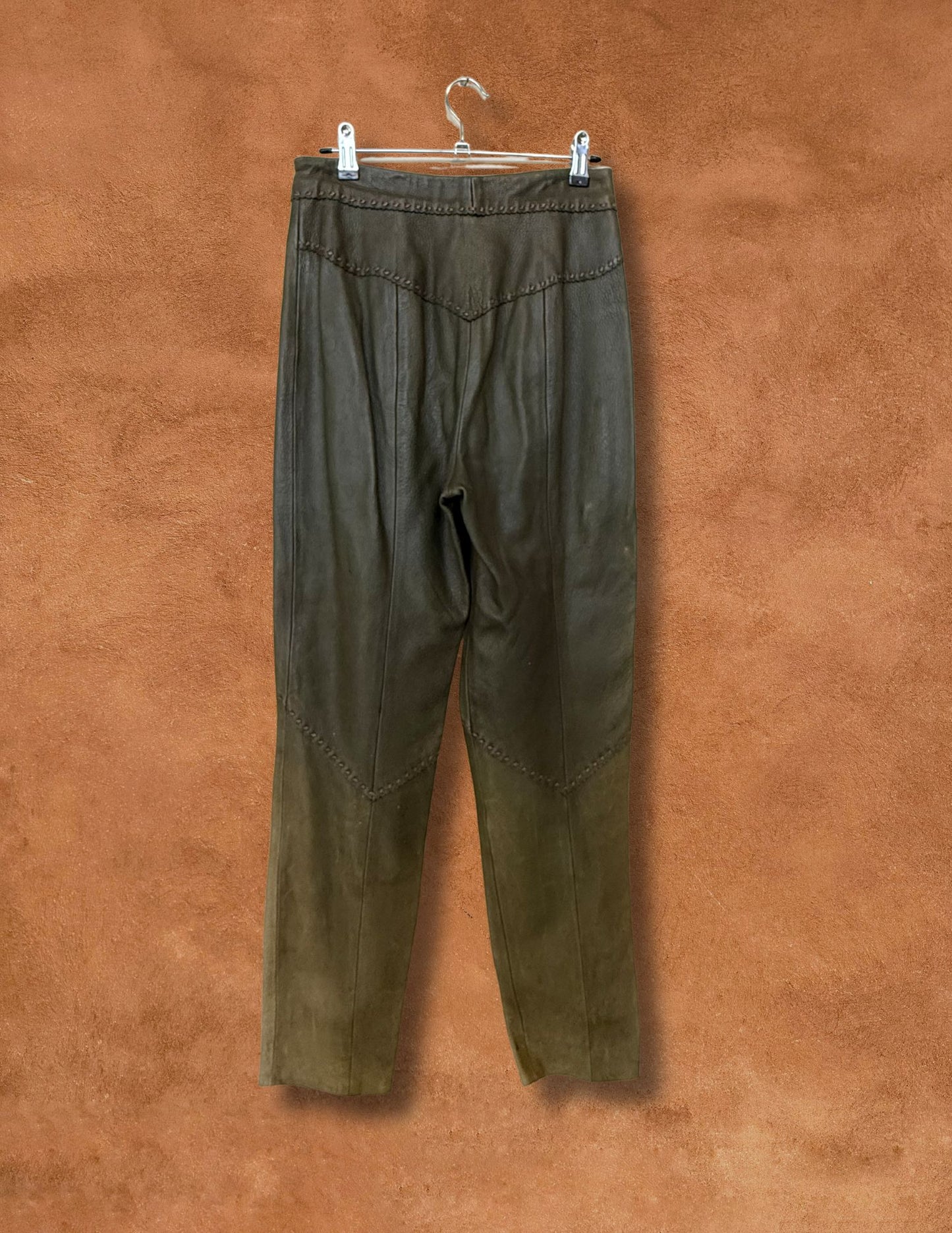 Vintage 70s Lambskin Pants 28 x 29
