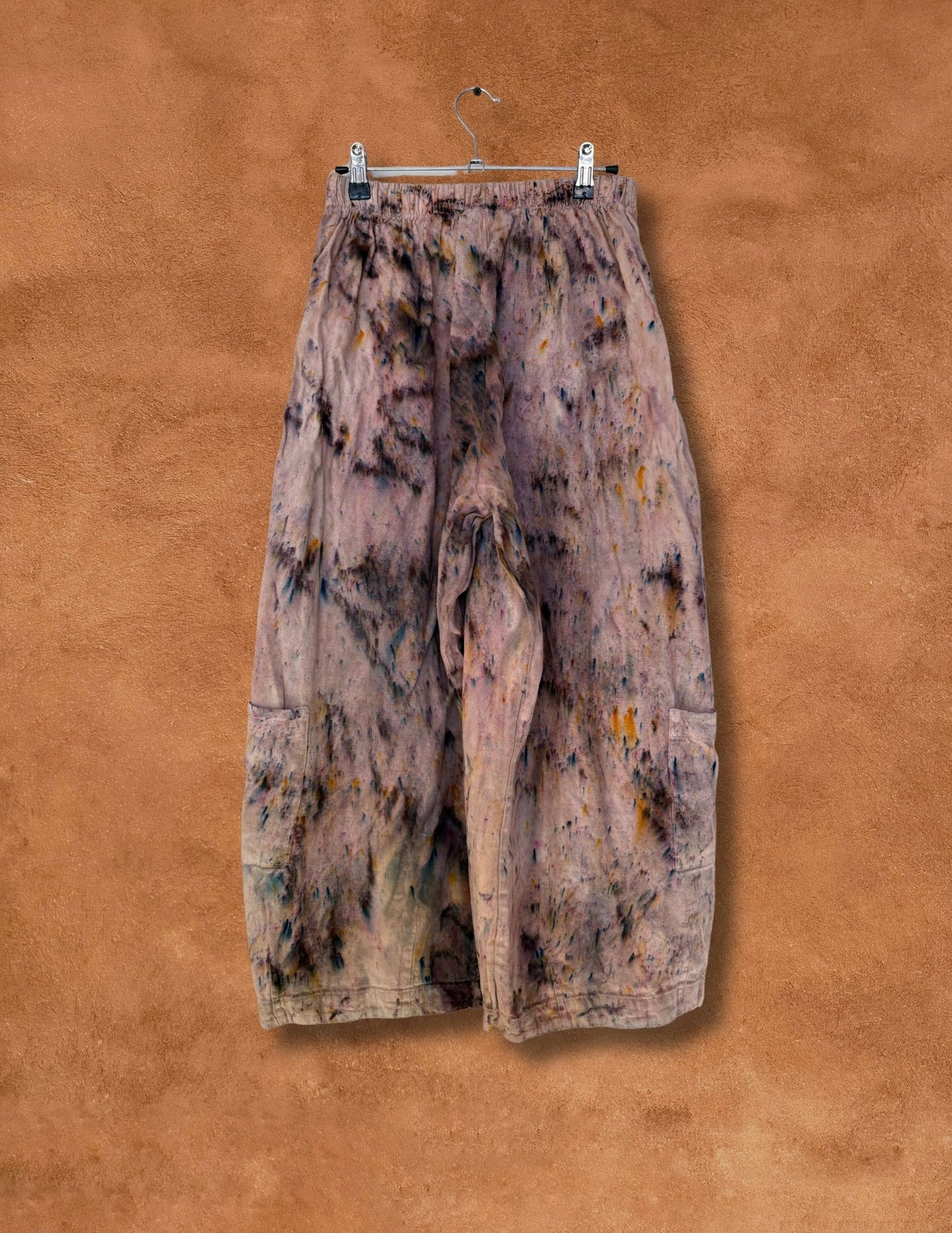 Upcycled Vintage Linen Wide Leg Pant
