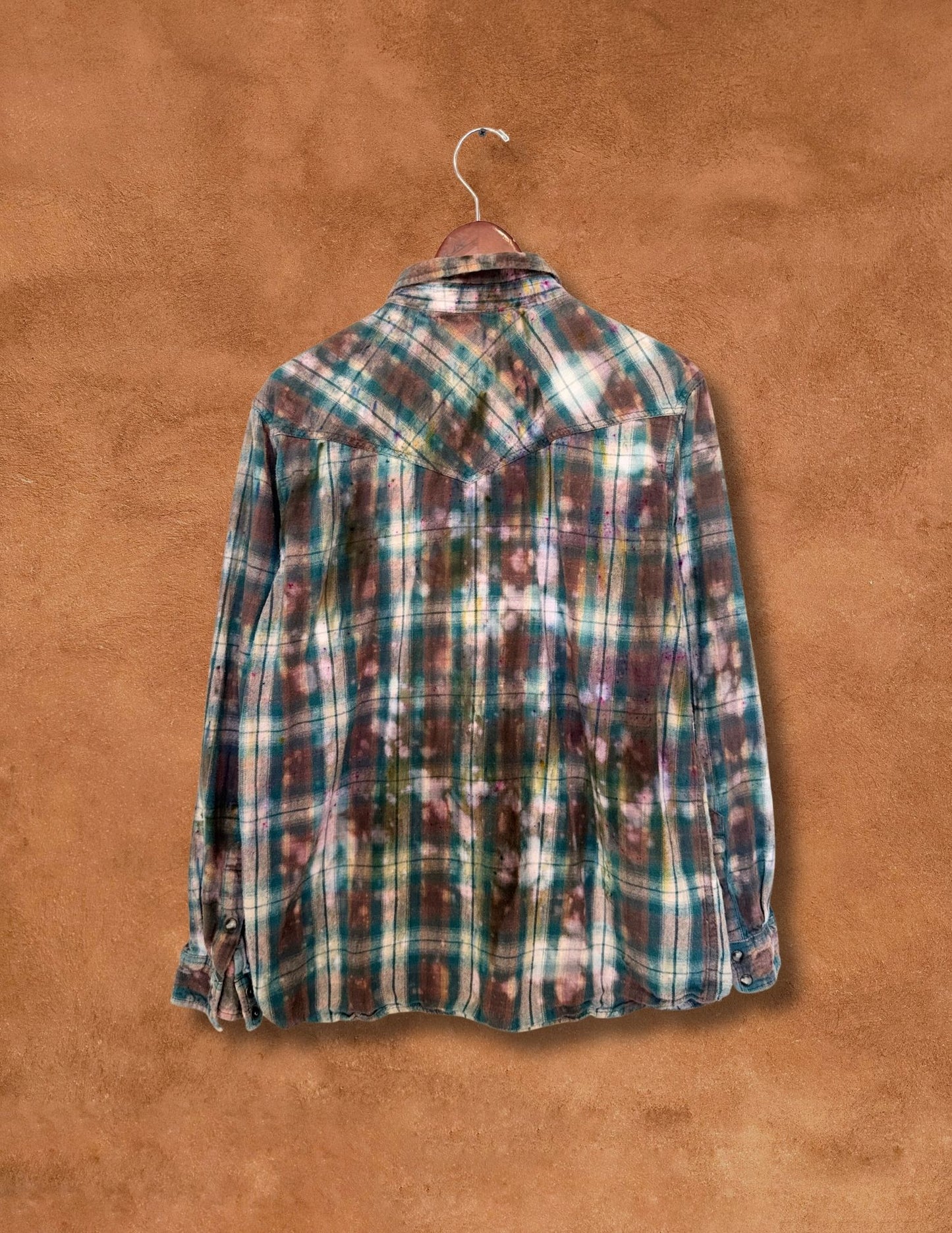 Upcycled Vintage Plaid Flannel Shirt - 15 of 44