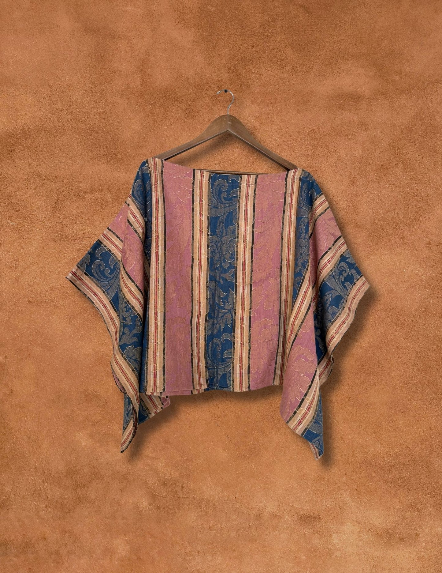 Upcycled Vintage Brocade Top