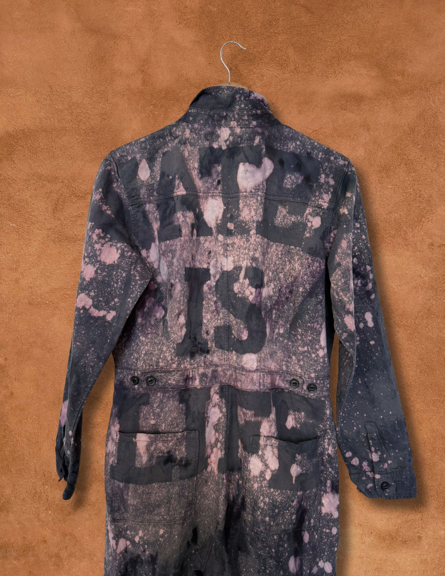 Vintage Denim 90s Flysuit- Water is Life 32 x 27 M