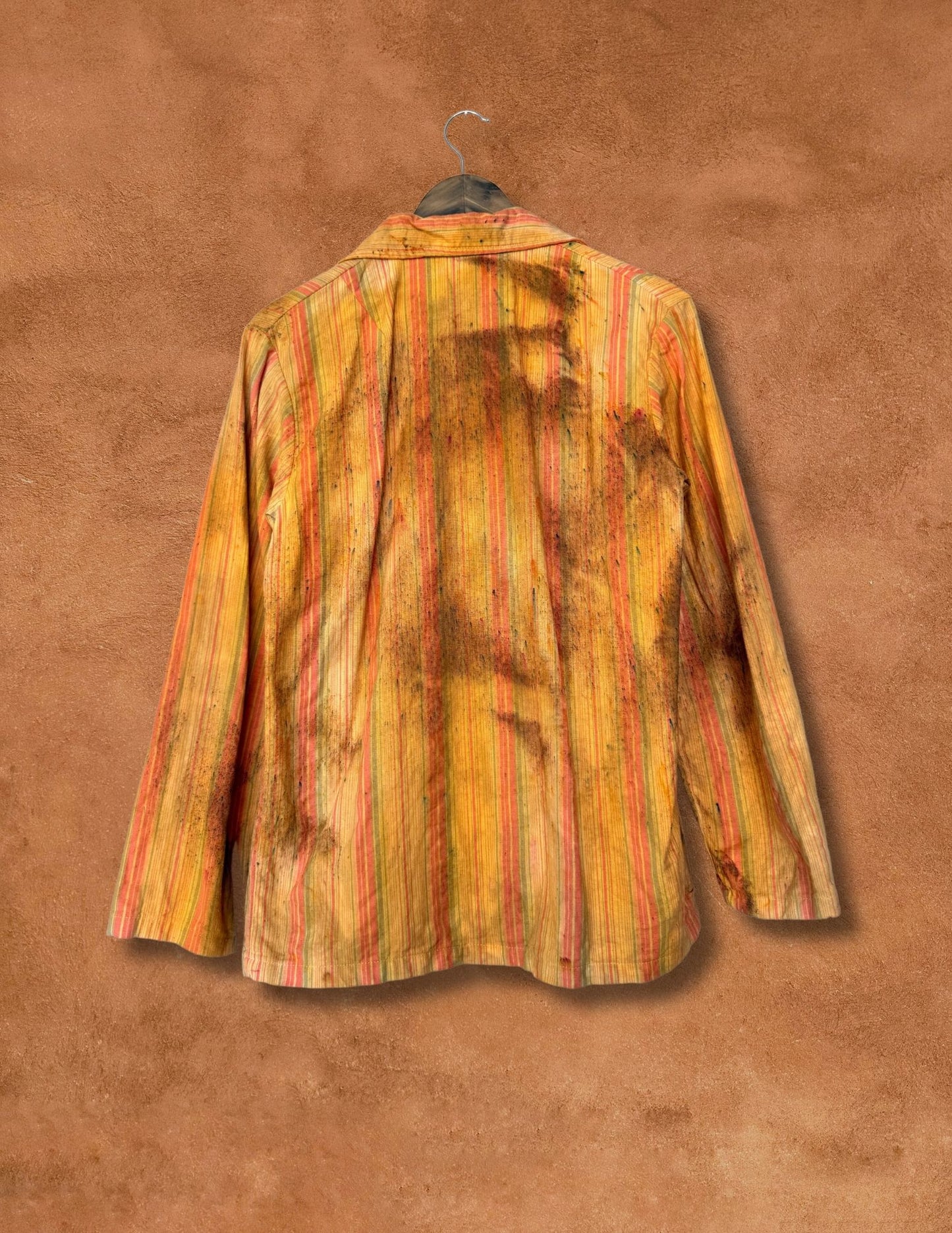 Upcycled Vintage Pajama Top- Sunflower