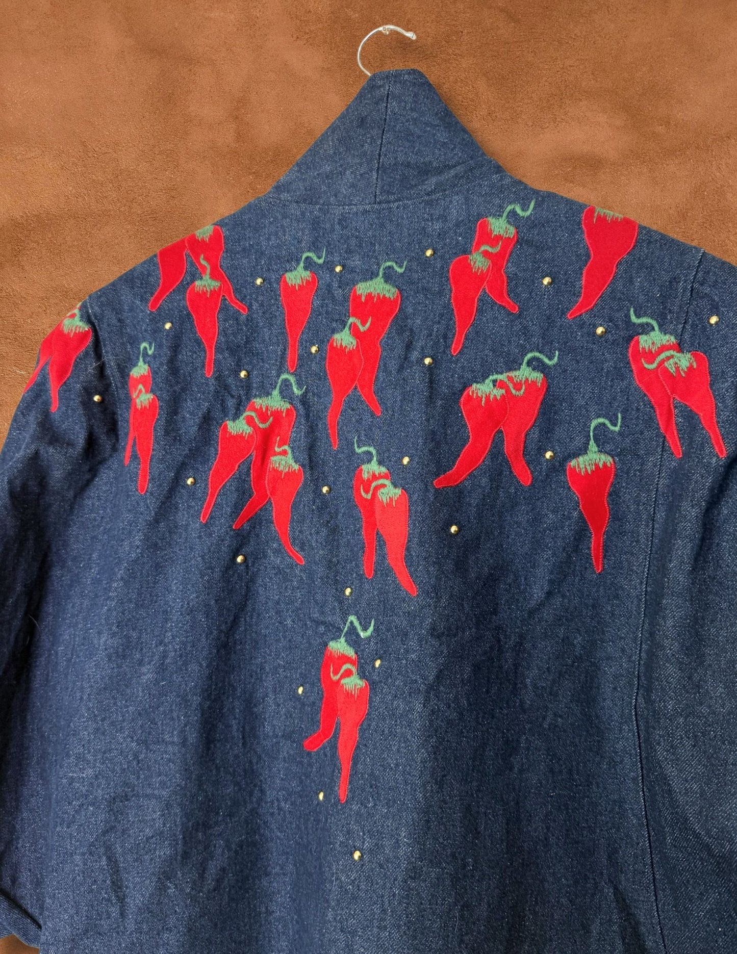 Vintage 80s Red Hot Southwest Jacket 56 x 33