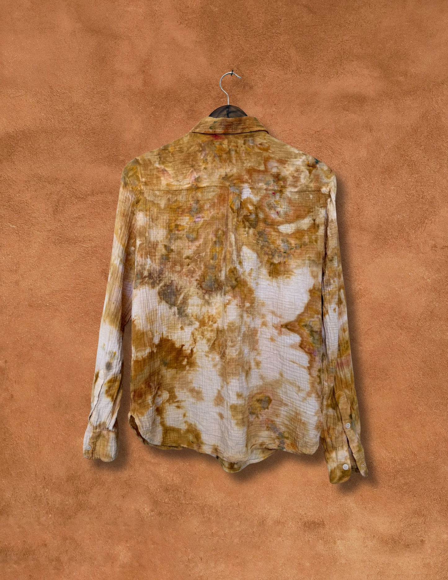 Upcycled Vintage Cotton Gauze Shirt