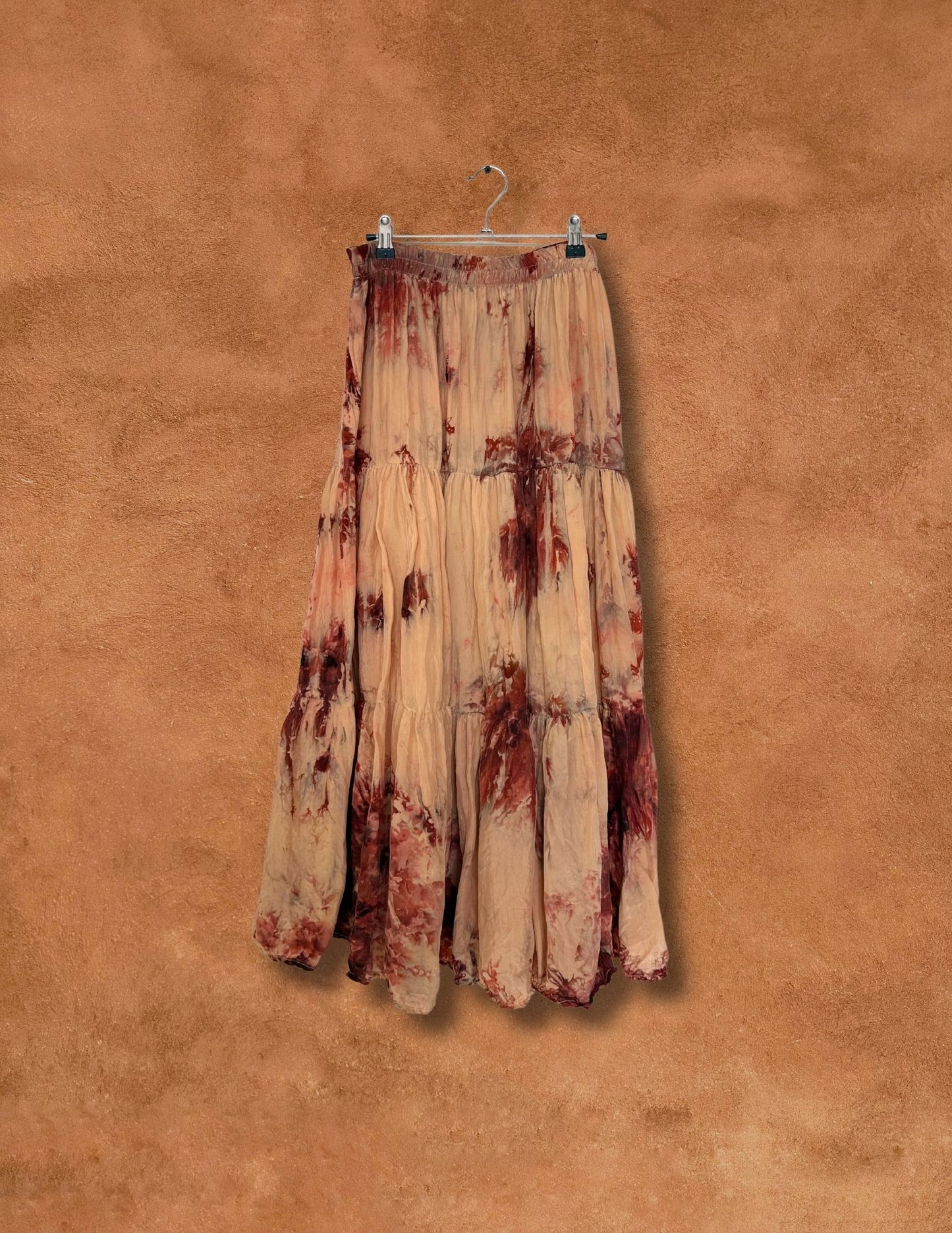 Upcycled Vintage 80s Tiered Skirt