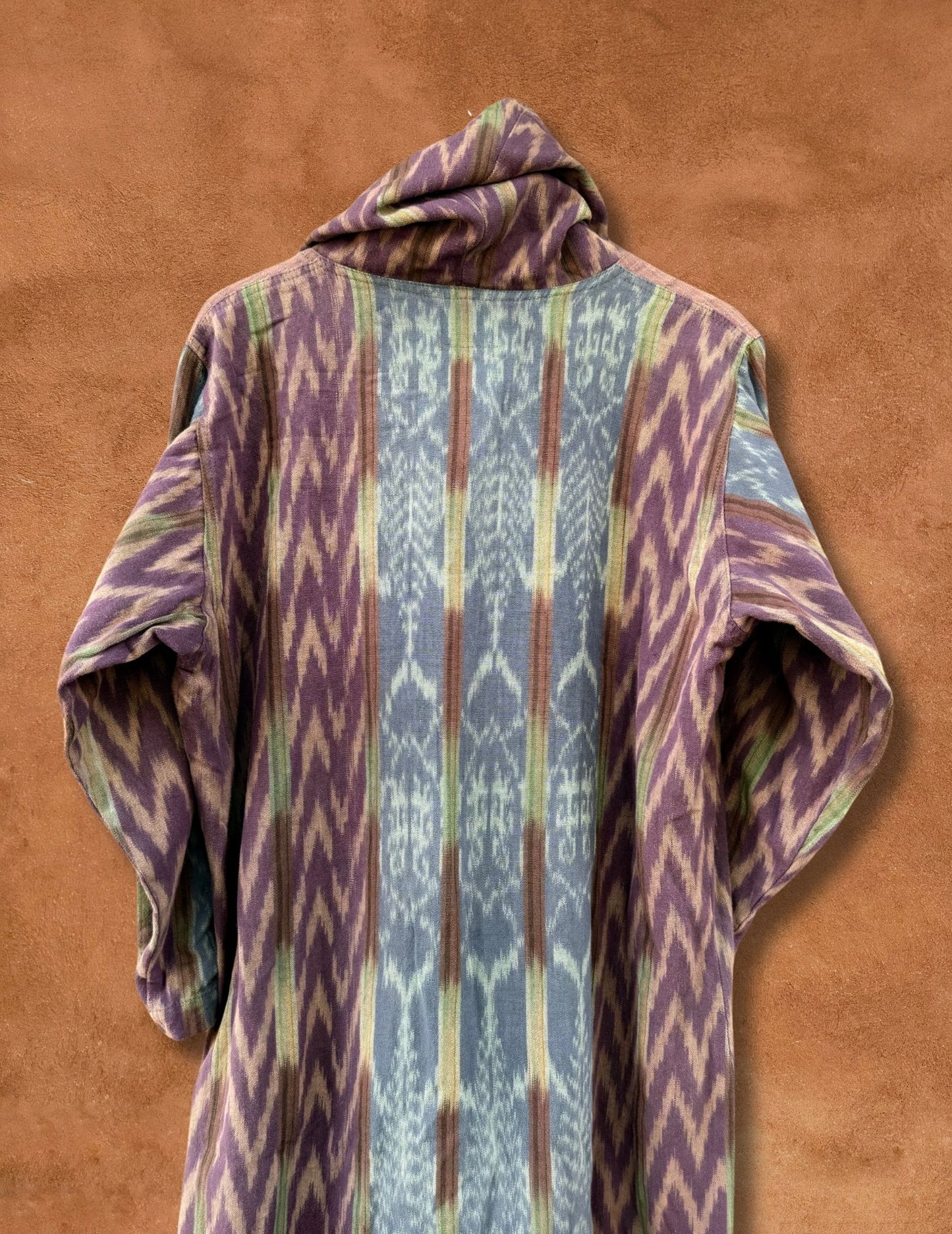 Vintage 70s Ikat Dress