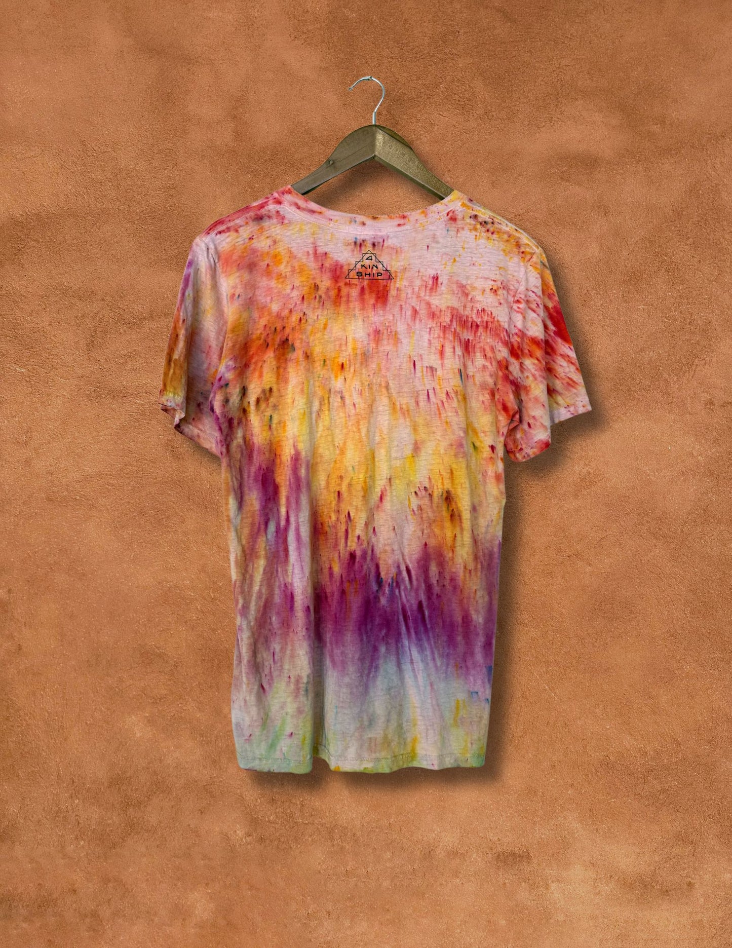 Limited Edition Hand Dyed WE BELONG HERE Tee - M