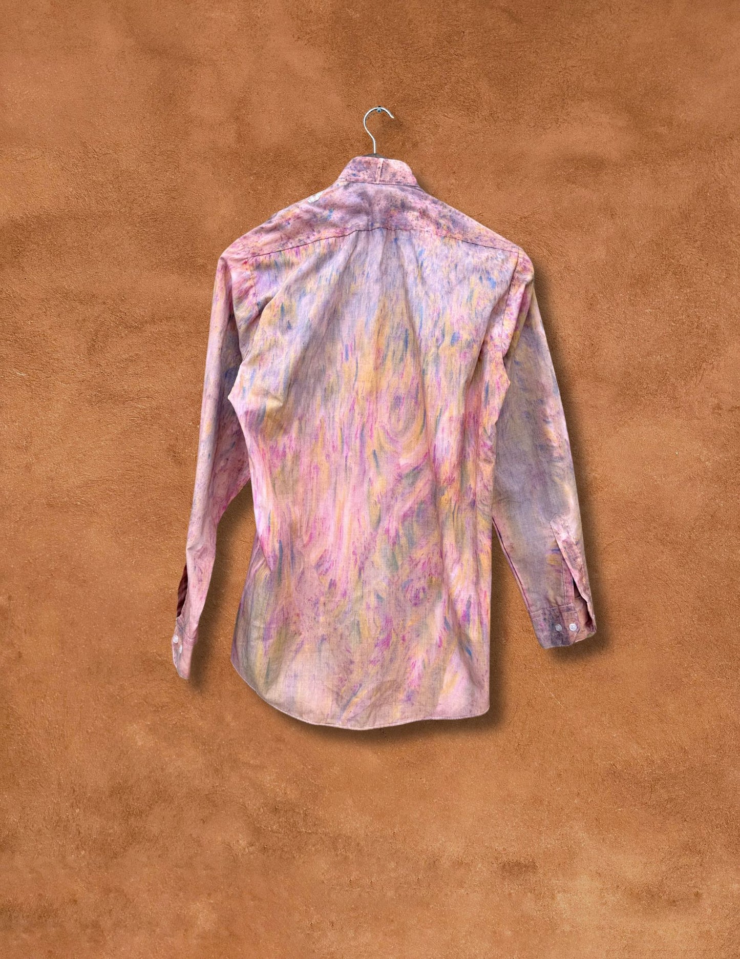 Upcycled Vintage Handpainted Southwest Shirt