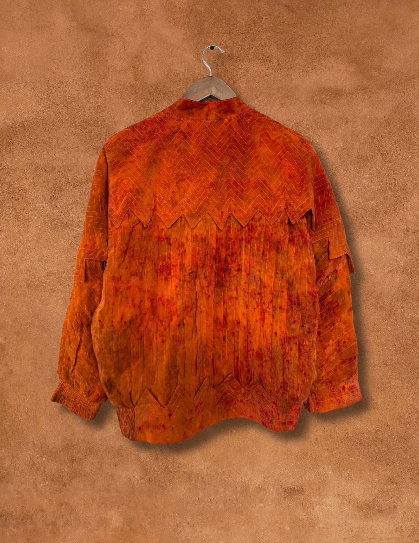 Upcycled Vintage 80s Silk Jacket