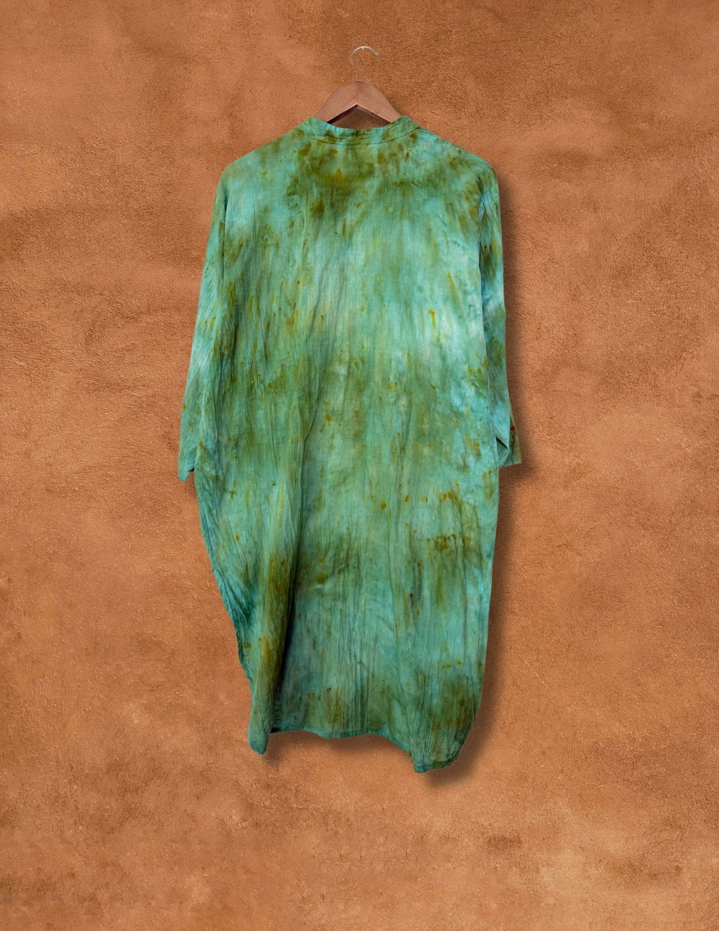 Limited Edition Hand Dyed Gauze Shirts - Tide Pool