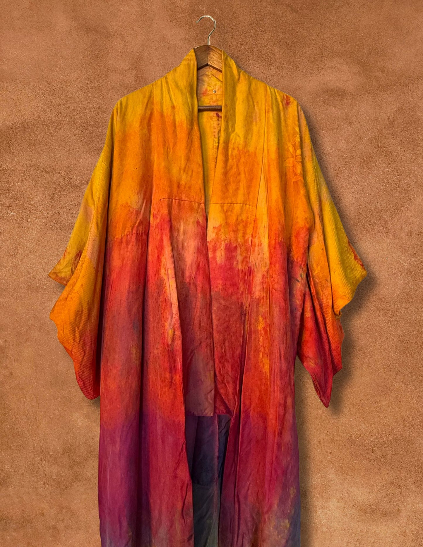 Upcycled Vintage Silk Duster