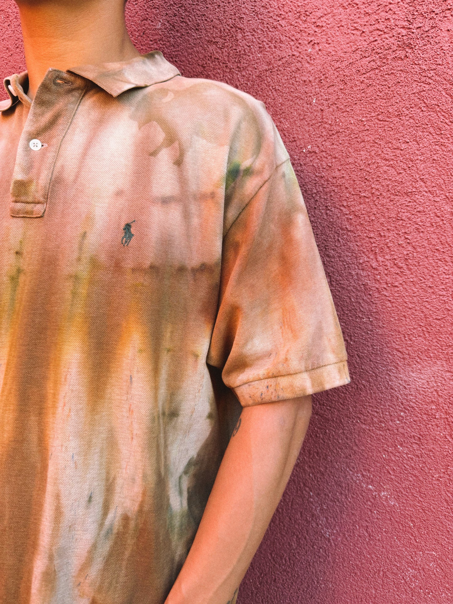Upcycled Vintage Polo- Buffalo 48 X 30