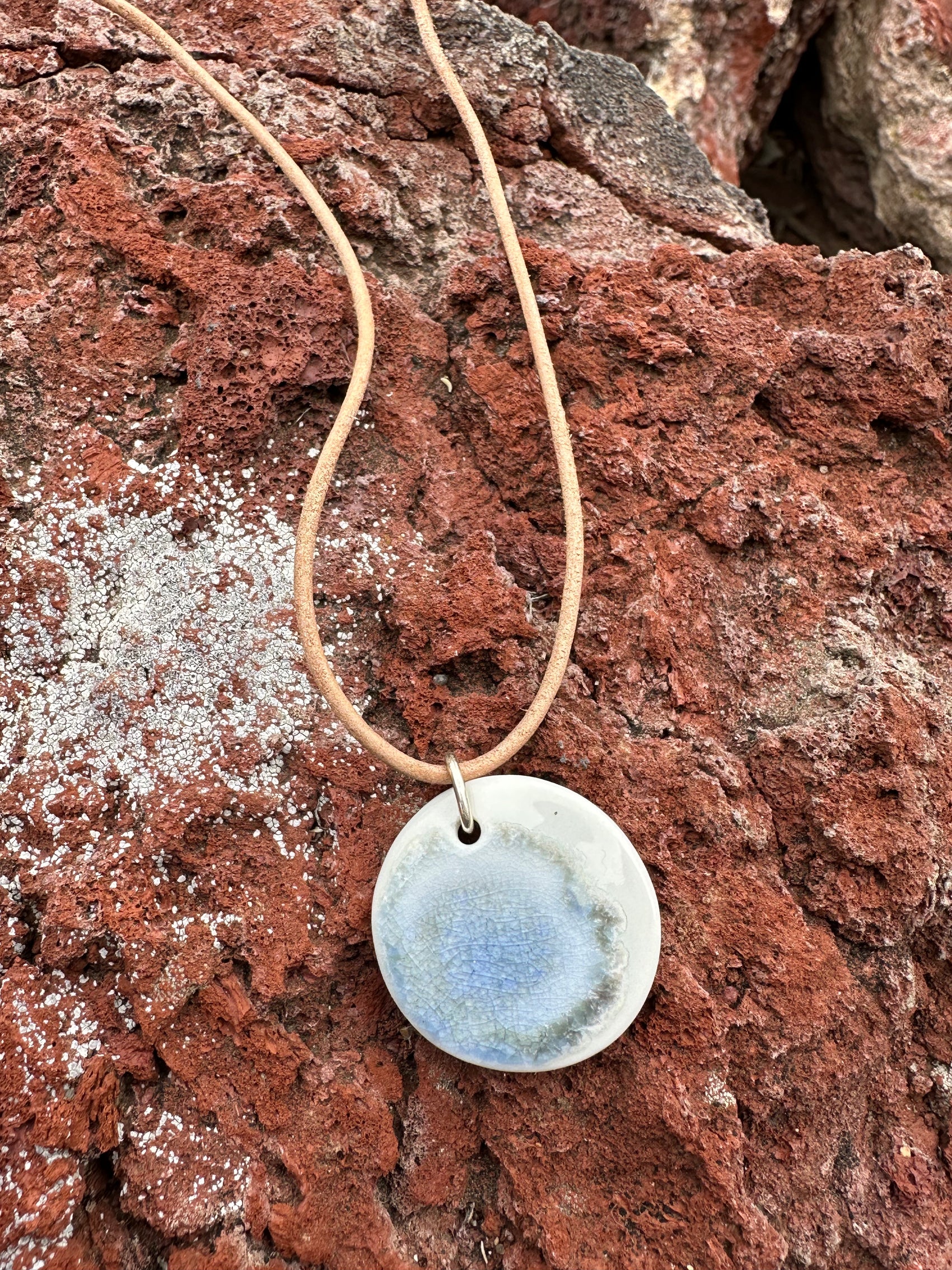 Artisan Made Melted Seaglass Necklace