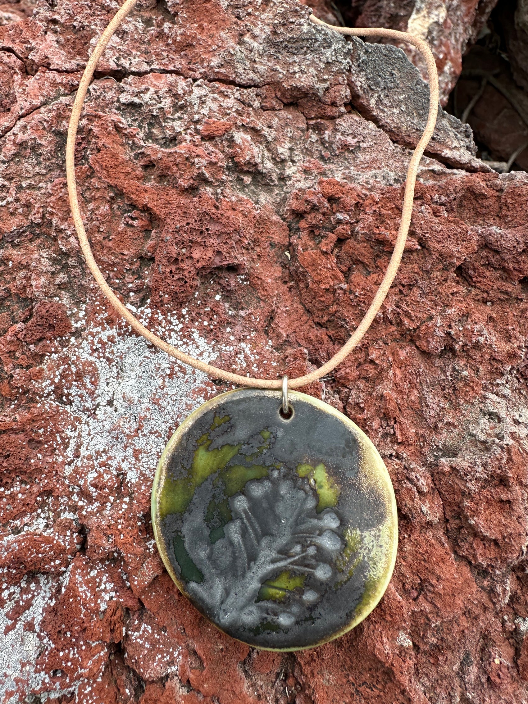 Artisan Made Melted Seaglass Necklace