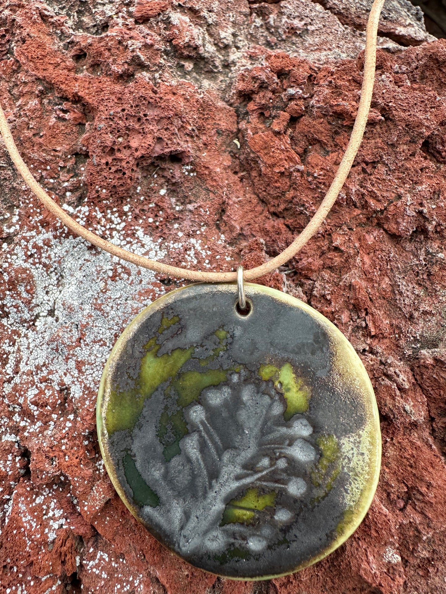 Artisan Made Melted Seaglass Necklace