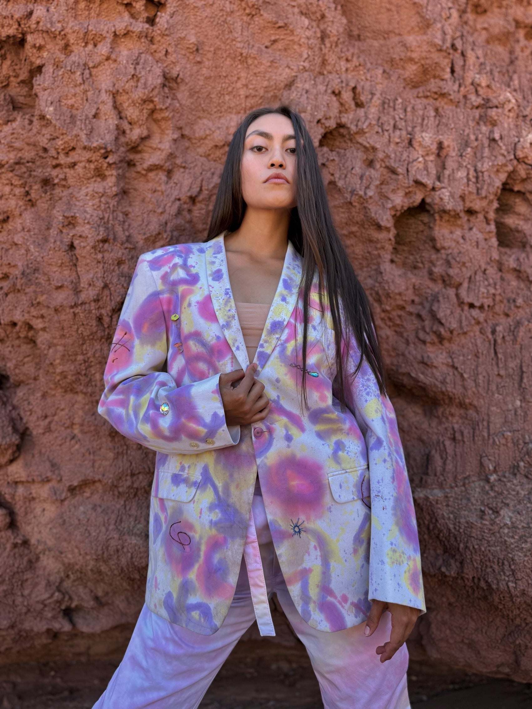Vintage 80s Artwear Blazer